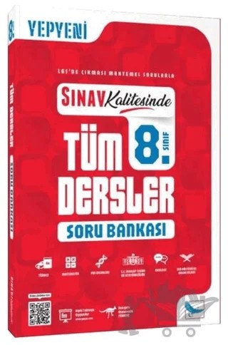 8. Sınıf LGS Tüm Dersler Soru Bankası – Kolektif – Sınav Yayınları kitap kapağı