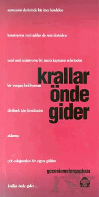 Krallar Önde Gider – Gecenin Melon Şapkası – Alan Yayıncılık kitap kapağı