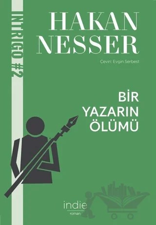 Bir Yazarın Ölümü – Hakan Nesser – İndie Yayınları kitap kapağı