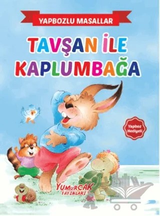 Yapbozlu Masallar - Tavşan İle Kaplumbağa – Kolektif – Yumurcak Yayınları kitap kapağı