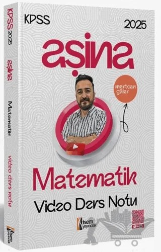 2025 KPSS Aşina Matematik Video Ders Notu – Mertcan Güler – İSEM Yayıncılık kitap kapağı