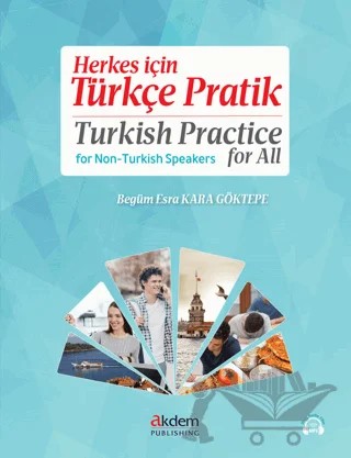 Herkes için Türkçe Pratik - Turkish Practice for All – Kolektif – Akdem Yayınları kitap kapağı