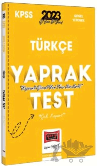 2023 KPSS Türkçe Çek Kopart Yaprak Test – Kolektif – Yargı Yayınevi kitap kapağı