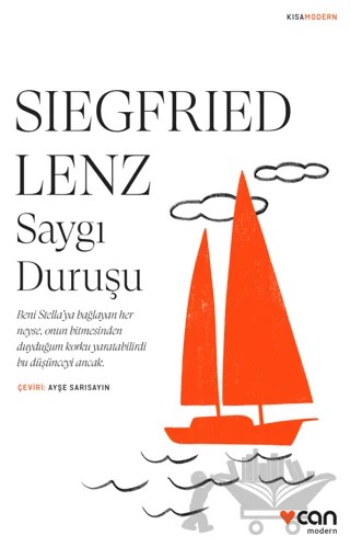 Saygı Duruşu – Siegfried Lenz – Can Yayınları kitap kapağı
