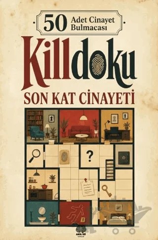 50 Cinayet Bulmacası Killdoku Son Kat Cinayeti – Kolektif – Akıl İzi Yayınları kitap kapağı