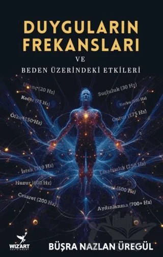 Duyguların Frekansları ve Beden Üzerindeki Etkileri – Büşra Nazlan Üregül – Wizart Yayınları kitap kapağı