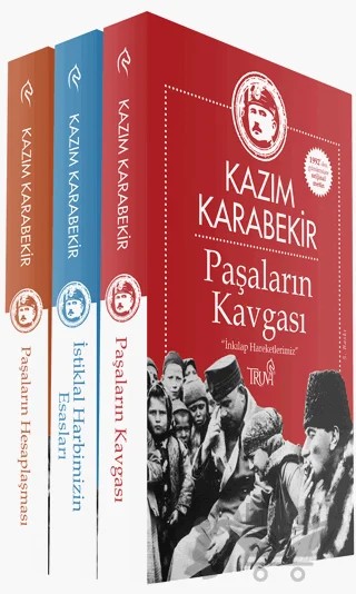 Kazım Karabekir Seti (3 Kitap Takım) – Kazım Karabekir – Truva Yayınları kitap kapağı