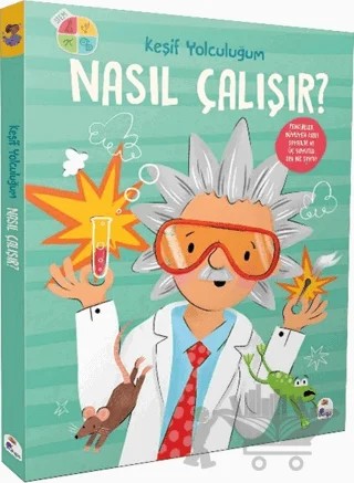 Keşif Yolculuğum - Nasıl Çalışır? – Anja De Lombaert – İndigo Çocuk kitap kapağı