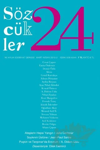Sözcükler Dergisi Sayı: 24 Mart - Nisan 2010 – Sözcükler Yayınları kitap kapağı