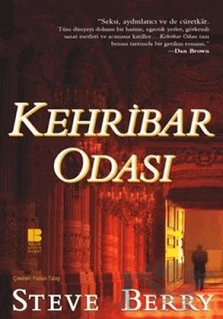 Kehribar Odası – Steve Berry – Bilge Kültür Sanat kitap kapağı