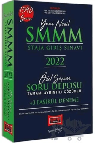 2022 SMMM Staja Giriş Sınavı Tamamı Ayrıntılı Çözümlü Özel Seçim Soru Deposu 3 Fasikül Deneme – Kolektif – Yargı Yayınevi kitap kapağı