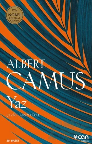 Yaz – Albert Camus – Can Yayınları kitap kapağı