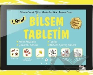 Bilsem Tabletim 1. Sınıf Sınava Hazırlık Kitabı – Elif Erdoğan – Hayat Okul Yayınları kitap kapağı