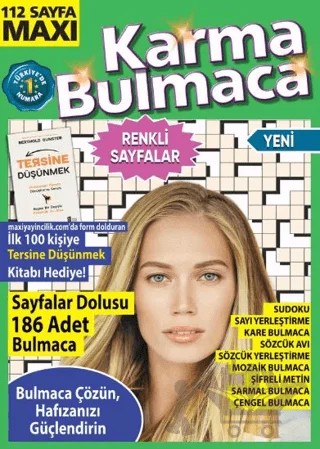 Maxi Karma Bulmaca 17 – Bertan Kodamanoğlu – Maxi Yayıncılık kitap kapağı