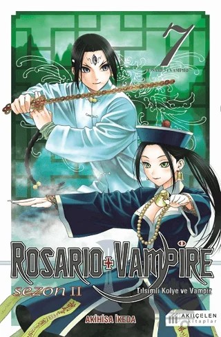 Rosario ve Vampire Sezon 2 Cilt 7 - Tılsımlı Kolye ve Vampir Sezon 2 Cilt 7 – Akihisa İkeda – Akıl Çelen Kitaplar kitap kapağı