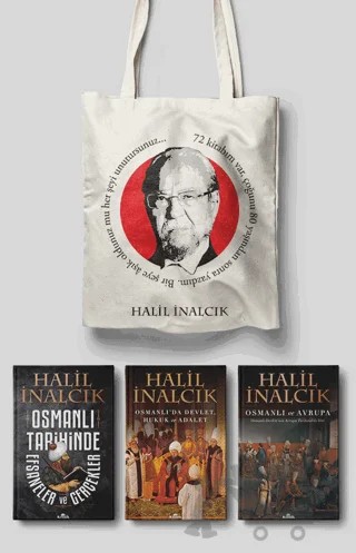 Halil İnalcık Seti 3 Kitap (Bez Çanta Hediyeli) – Halil İnalcık – Kronik Kitap kitap kapağı