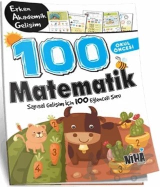 EAG Okul Öncesi 100 Matematik – Kolektif – Niha Çocuk kitap kapağı