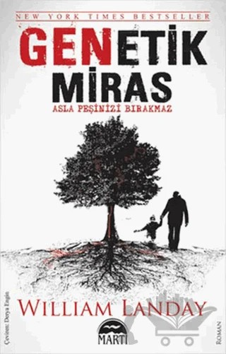 Genetik Miras – William Landay – Martı Yayınları kitap kapağı