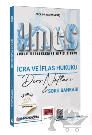 2025 Hukuk Mesleklerine Giriş Sınavı İcra ve İflas Hukuku Ders Notları & Soru Bankası – Nedim Meriç – Yargı Yayınevi kitap kapağı