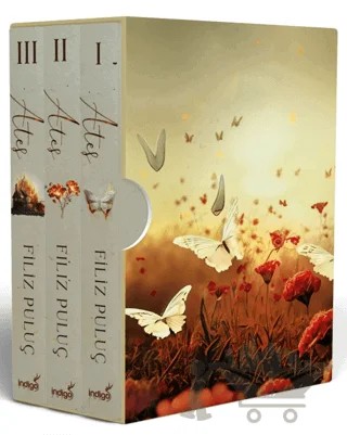 Ateş Serisi - 3 Kitap (Kutulu) – Filiz Puluç – İndigo Kitap kitap kapağı