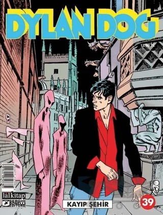 Dylan Dog Sayı 39 - Kayıp Şehir – Giuseppe De Nardo – Lal Kitap kitap kapağı