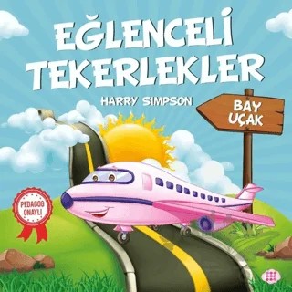 Bay Uçak - Eğlenceli Tekerlekler – Harry Simpson – Dokuz Çocuk kitap kapağı