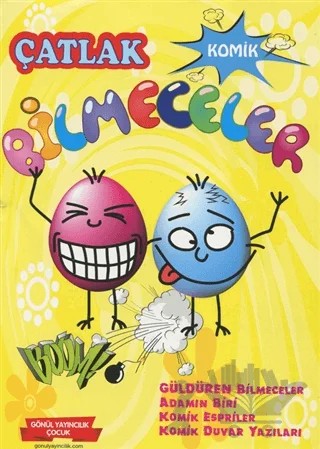Çatlak Komik Bilmeceler – Kolektif – Gönül Yayıncılık kitap kapağı