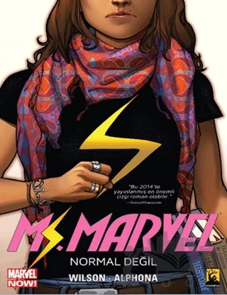 MS Marvel - Cilt 1 – G. Willow Wilson – Arka Bahçe Yayıncılık kitap kapağı