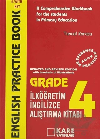 English Practice Book 4 – Tuncel Karasu – Kare Yayınları kitap kapağı