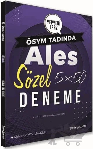 2021 ALES Sözel 5X50 Deneme – Mehmet Görgünoğlu – Tercih Akademi Yayınları kitap kapağı