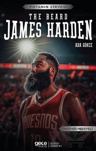 James Harden – The Beard – Ada Gökce – Gece Kitaplığı kitap kapağı