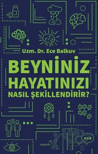 Beyniniz Hayatınızı Nasıl Şekillendirir? – Ece Balkuv – Müptela Yayınları kitap kapağı