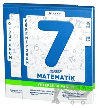 7. Sınıf Matematik Depar Yeterlilik Paketi – Kolektif – Bilfen Yayıncılık kitap kapağı