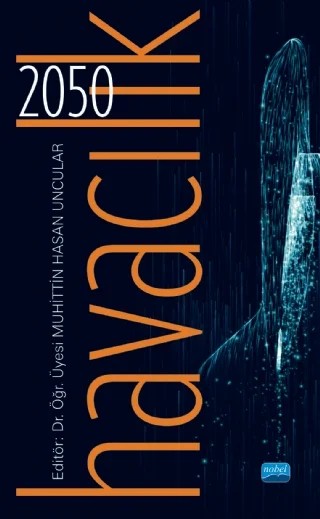 Havacılık 2050 – Adem Yılmaz, Ahmet Hakan Arslan, Berrak Damla Yıldırım, Levent Kaya, Muhittin Hasan Uncular, Özlem Çapan Özeren, Şahin Karasar – Nobel Akademik Yayıncılık kitap kapağı