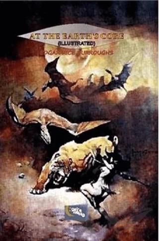 At the Earth's Core – Edgar Rice Burroughs – Gece Kitaplığı kitap kapağı