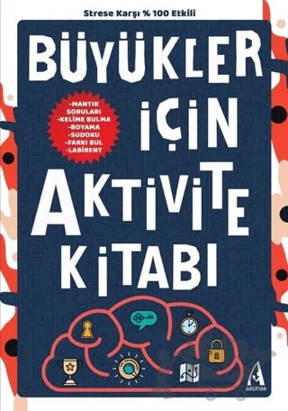 Büyükler İçin Aktivite Kitabı – Kolektif – Arunas Yayıncılık kitap kapağı