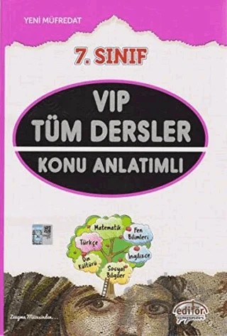 7. Sınıf VIP Tüm Dersler Konu Anlatımlı – Kolektif – Data Yayınları kitap kapağı