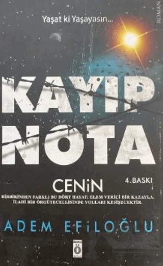 Kayıp Nokta - Cenin – Adem Efiloğlu – Önemli Kitap kitap kapağı