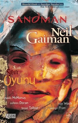 Sandman 5 - Sen Oyunu – Neil Gaiman – İthaki Yayınları kitap kapağı