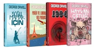 George Orwell Seti - 4 Kitap Takım – George Orwell – Parola Yayınları kitap kapağı
