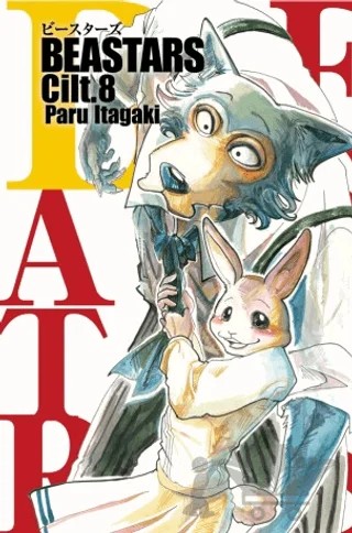 Beastars Cilt 8 – Paru Itagaki – Kayıp Kıta Yayınları kitap kapağı