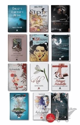 Kadın Yazarlar Seti (11 Kitap Takım) – Aleyna Dilara Pınarbaşı, Asya Akkaya, Ayşeğül Ümmühan Şan, Beril Tüysüz, Canan Öner Erol, Irmak Engin, Nilüfer Buğur, Rumeysa Betül Doğan, Sema Kaya, Sibel Ferik – Parana Yayınları kitap kapağı