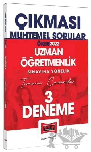 Yargı Yayınları 2022 Uzman Öğretmenlik Çıkması Muhtemel Sorular Tamamı Çözümlü 3 Deneme Sınavı – Kolektif – Yargı Yayınevi kitap kapağı