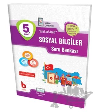 5. Sınıf Sosyal Bilimler Soru Bankası – Kolektif – Basamak Yayınları kitap kapağı