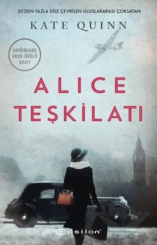 Alice Teşkilatı – Kate Quinn – Epsilon Yayınevi kitap kapağı