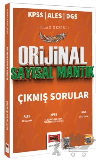 2025 KPSS ALES DGS Klas Serisi Orijinal Sayısal Mantık Çıkmış Sorular – Kolektif – Yargı Yayınevi kitap kapağı