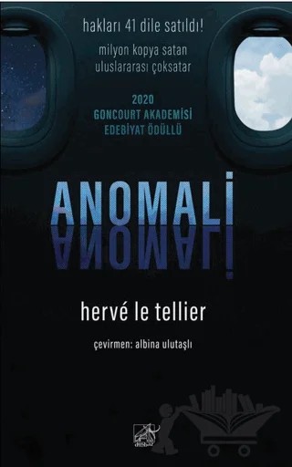 Anomali – Herve Le Tellier – Düşbaz Kitaplar kitap kapağı