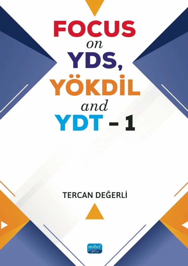 FOCUS on YDS, YÖKDİL and YDT - 1 – Tercan Değerli – Nobel Akademik Yayıncılık kitap kapağı