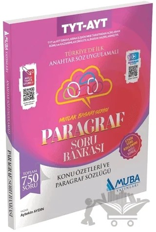 Paragraf Soru Bankası – Aytekin Aydın – Muba Yayınları kitap kapağı