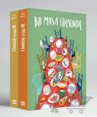 Bir Masa Etrafında (Kutulu) – Aliye Gümüş, Onur Daylan – Anason İşleri Kitapları kitap kapağı